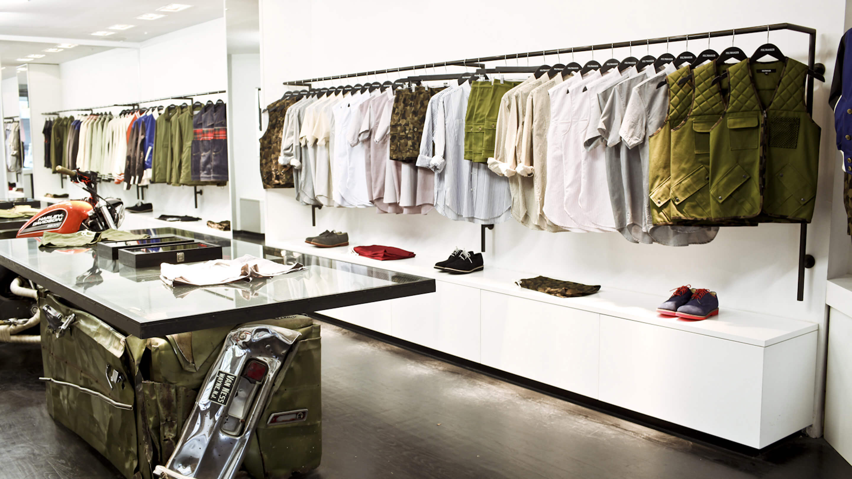 A picture of a commercial building