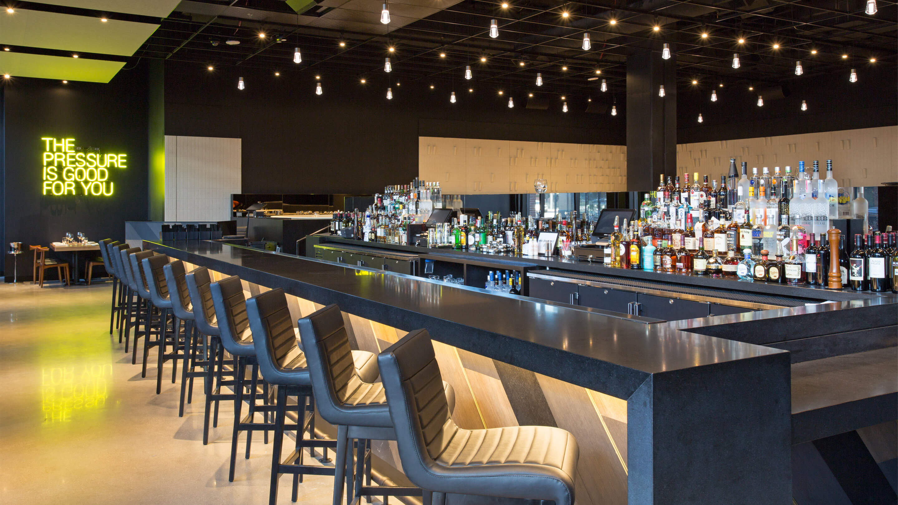 A picture of a commercial building